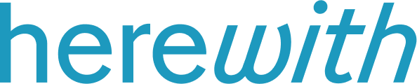 Herewith logo in blue
